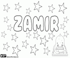 Zamir, male name with various origins and meanings. Zamir, name for boy used in Albania, the female name is Zamira, its meaning is sweet voice. Zamir, arabic and pakistan male name with a Persian origin. Zamir, transliteration of a Hebrew origin name for boy, is also an israeli surname