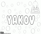 Yakov, name for boy which corresponds to Jacob, used in Russia and Bulgaria, variant of Jakov, Iakov and Yacov. It is also a variant of the same name transliterated from the Hebrew Yaakov