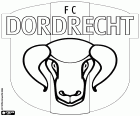 Badge of Football Club Dordrecht, football club based in Dordrecht, city in the South Holland province, in the western part of the country