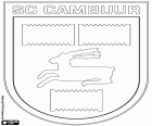 Shield of SC Cambuur, football club based in Leeuwarden, city in the north of the Netherlands and capital of the Friesland province