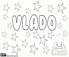 Vlado, male diminutive for names of Slavic origin as Vladimir and Vladislav among others. Vlado is a name used for boy in Croatia, Serbia, Slovakia, Slovenia, Bulgaria and Macedonia. Other variants are Vlad, Vladan, Valdis and Valdas