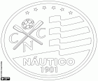 Shield of Clube Náutico Capibaribe, sports club based in Recife, city on the Atlantic coast in the northeast of Brazil and the capital of the Pernambuco State