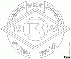 Logo of MKS Bytovia Bytów, Miejski Klub Sportowy Bytovia Bytów, football club based in Bytów, city in Northern Poland and capital of Bytów County in the Pomeranian Voivodeship