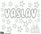 Vaslav, male name of Slavic origin, variant of Vatslav, transcriptions of the name in Russian