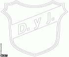Emblem of Club Social y Deportivo Defensa y Justicia, football club based in Florencio Varela, city in the Buenos Aires province, which is part of the conurbation of Argentina's capital