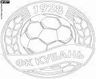 Emblem of FC Kubán Krasnodar, football club based in Krasnodar, city next to the Kuban River in the south of European Russia and the capital of the Krasnodar krai in the North Caucasus region
