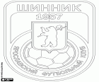 Logo of FC Shinnik Yaroslavl, football club based in Yaroslavl, town on the banks of the Volga River located 250 km northeast of Moscow and the  capital of Yaroslavl Oblast. The historical center of Yaroslavl is a World Heritage Site