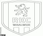 Logo of Rooms Katholieke Combinatie Waalwijk, known as RKC Waalwijk, football club with headquarters in Waalwijk, city in the South of the Netherlands, in the North Brabant province
