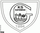 Logo of GKS Katowice, football club with headquarters in the city of Katowice, the capital of the Silesia Voivodeship in the south of Poland