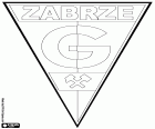 Shield of Górnik Zabrze, football club with headquarters in Zabrze, city in the Katowice metropolitan area, in the Silesian Voivodeship in the South of Poland