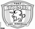 Shield of FK Tom Tomsk, football club based in Tomsk, a Siberian city on the banks of the river Tom and capital of Tomsk oblast