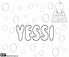 Yessi, name for girl used in Spanish as a variant of Yessica and Yessika