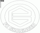 Badge of FC Groningen, football club based in Groningen, city located in the northeast of the Netherlands, and capital of the homonymous province