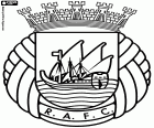 Logo of Rio Ave Futebol Clube, football club based in Vila do Conde, city in the Porto District, in the North of Portugal