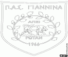 Emblem of PAS Giannina, Panepirotikos Athlitikos Syllogos Giannina, football club based in Ioannina, capital and most important city of the  Epirus region, in the northwest of Greece
