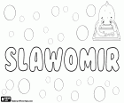 Sławomir, Polish male name of Slavic origin, variant of Slavomir in other languages