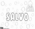 Salvo, variants of Salvio and Salve, name of Latin origin for boy, derived from the Latin name Salvus or Salvius. Salvo is also a surname