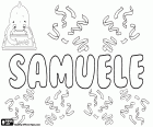 Samuele, Italian name for boy, a Biblical name of Hebrew origin