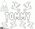 Tommy, diminutive of Thomas used in different languages, usually for boy and more rarely for girl
