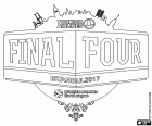 The logo of the EuroLeague Basketball Final Four Istanbul 2017. From 19 to 21 may 2016, at the Sinan Erdem Dome of Istanbul, Turkey. The semifinals are CSKA Moscow versus Olympiacos and Fenerbahce versus Real Madrid. Good luck to all teams!