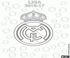 Real Madrid is the champion of the spanish football league 2016-2017 and achieved the 33rd title of league throughout its history