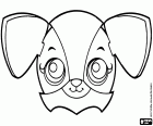 The face of a Zooble koala to decorate according to your own style