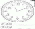 11:10 and 23:10, the clock hands tell that now it's ten past eleven at morning or at night