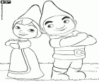 Gnomeo and Juliet, a couple of garden gnomes who finally achieves the happiness