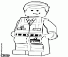 A workman, Emmet Brickowski, is the main protagonist of the Lego film