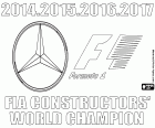 Mercedes AMG Petronas Motorsport has ratified the title of 2017 Formula 1 FIA Constructors' World Champion. The Formula 1 team Mercedes has achieved its fourth consecutive title