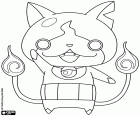 Jibanyan is the spirit of an adorable cat, a Yo-Kai, a character from the video game and anime Yo-Kai Watch