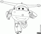Jett is the main character of the animated series Super Wings