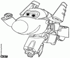 The fighter jet Jerome believes that he is the best of all Super Wings airplanes