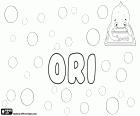 Ori, Hebrew name for boy, is also used for girl, its meaning is my light. It can also be a diminutive used for names such as Oriana or Oriella
