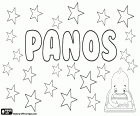 Panos, diminutive of Panagiotis, Greek name for boys
