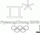 The PyeongChang 2018 Winter Olympics logo