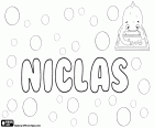 Niclas, male name used in Sweden and other Nordic countries, variant of Niklas. Niclas, variant of Nicholas in Welsh