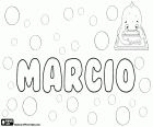 Marcio, name for boy in Portuguese and in Spanish, comes from the Roman name Marcius