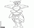 The Empress of the bees, a character from the animation film Maya the Bee: The Honey Games