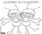 Arnie and Barney are two funny ants, characters from the film Maya the Bee: The Honey Games