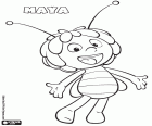 Maya the Bee is the main protagonist of the new adventures in the animation film Maya the Bee: The Honey Games