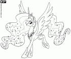 Princess Celestia, Ruler of Equestria, a main character from My Little Pony
