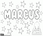 Marcus, male first name of Latin origin, is an ancient roman name, used in different languages as in English, Swedish, Danish and Norwegian