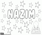 Nazim, variant of Nazem, Nadhem or Nadhim, transcription of the Arabic name for boy which means poet
