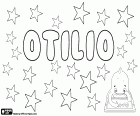 Otilio, male name of Germanic origin in several languages, such as Spanish, Portuguese and Italian, other variants are Odilio and Ottilio