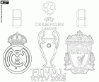Real Madrid vs Liverpool, the final of UEFA Champions League 2017-2018, NSC Olimpiyskiy Stadium in Kiev, Ukraine, May 26, 2018