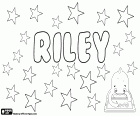Riley is a name used in English for both boy and girl. Riley has two origins, the same Anglo-Saxon surname and a variant of the Irish surname Reilly, which comes from the name Raghailleach