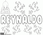 Reynaldo, masculine name in Spanish and Portuguese, name of Germanic origin derived from Raginald. Reynaldo, variant of Reinaldo, is also a surname