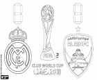 Real Madrid vs Al-Ain, final of the FIFA Club World Cup UAE 2018, 22 December 2018, Sheikh Zayed Stadium, Abu Dhabi. Al-Ain is the first team of Middle East that disputed the final of the FIFA Club World Cup