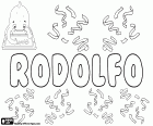 Rodolfo, name for boy in Spanish, Portuguese and Italian, name of Germanic origin, derived from Hrodulf, latinized as Rodolphus